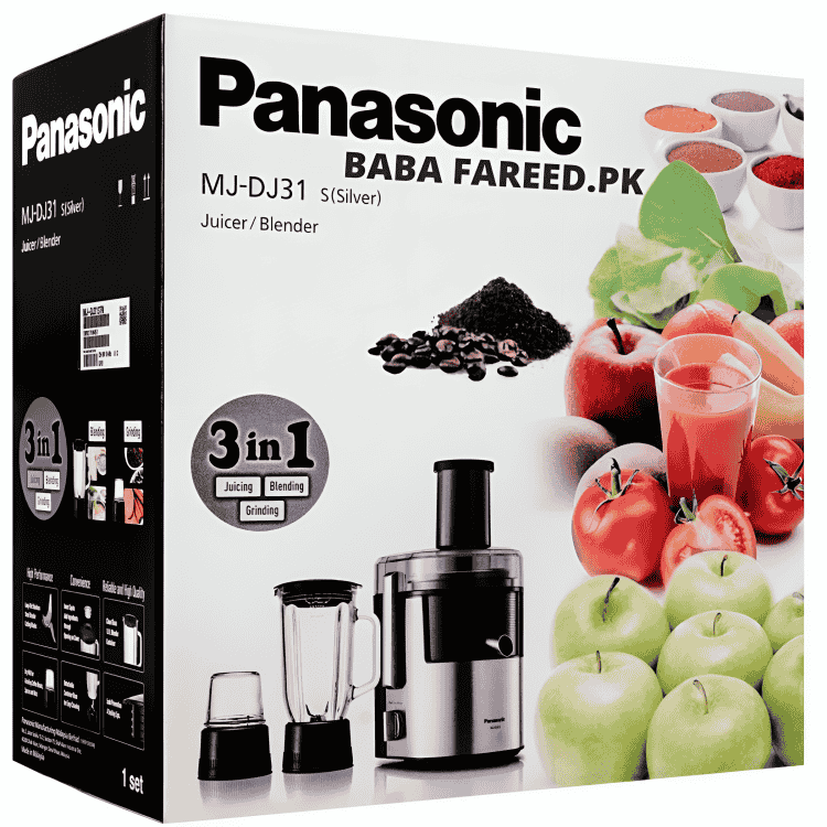 Panasonic, 3IN1 Juicer Blender & Grinder, 800W, MJ-DJ31 - Image 8