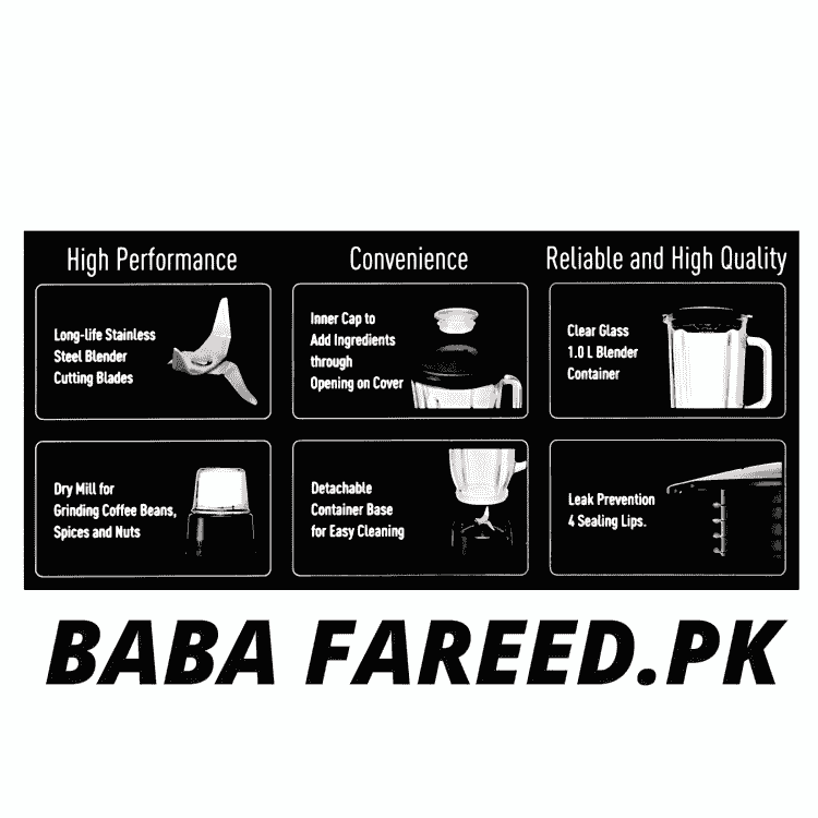 Panasonic, 3IN1 Juicer Blender & Grinder, 800W, MJ-DJ31 - Image 10