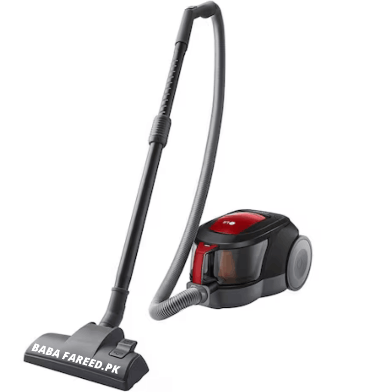LG Ellipse Cyclone Vacuum Cleaner VC5420NNTR tilt side image